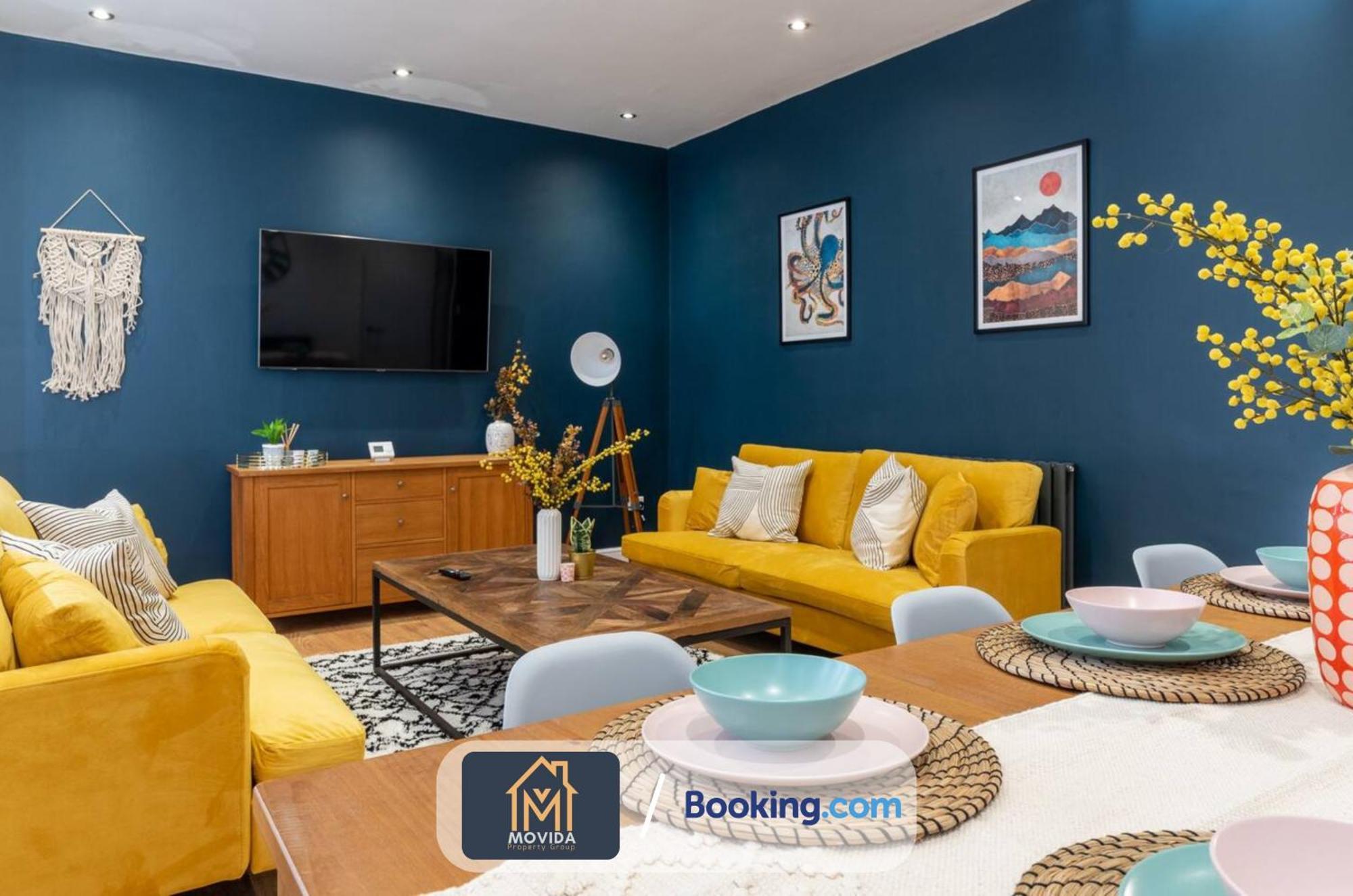 Central Elegant Three Bed Duplex By Movida Property Group Short Lets & Serviced Accommodation Harrogate Exterior foto