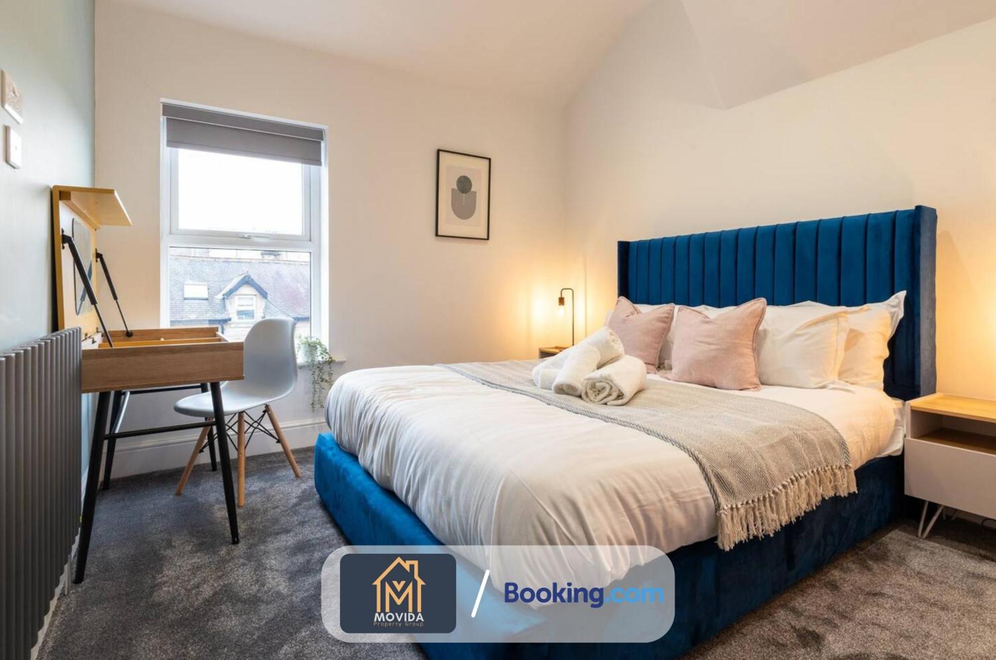 Central Elegant Three Bed Duplex By Movida Property Group Short Lets & Serviced Accommodation Harrogate Exterior foto