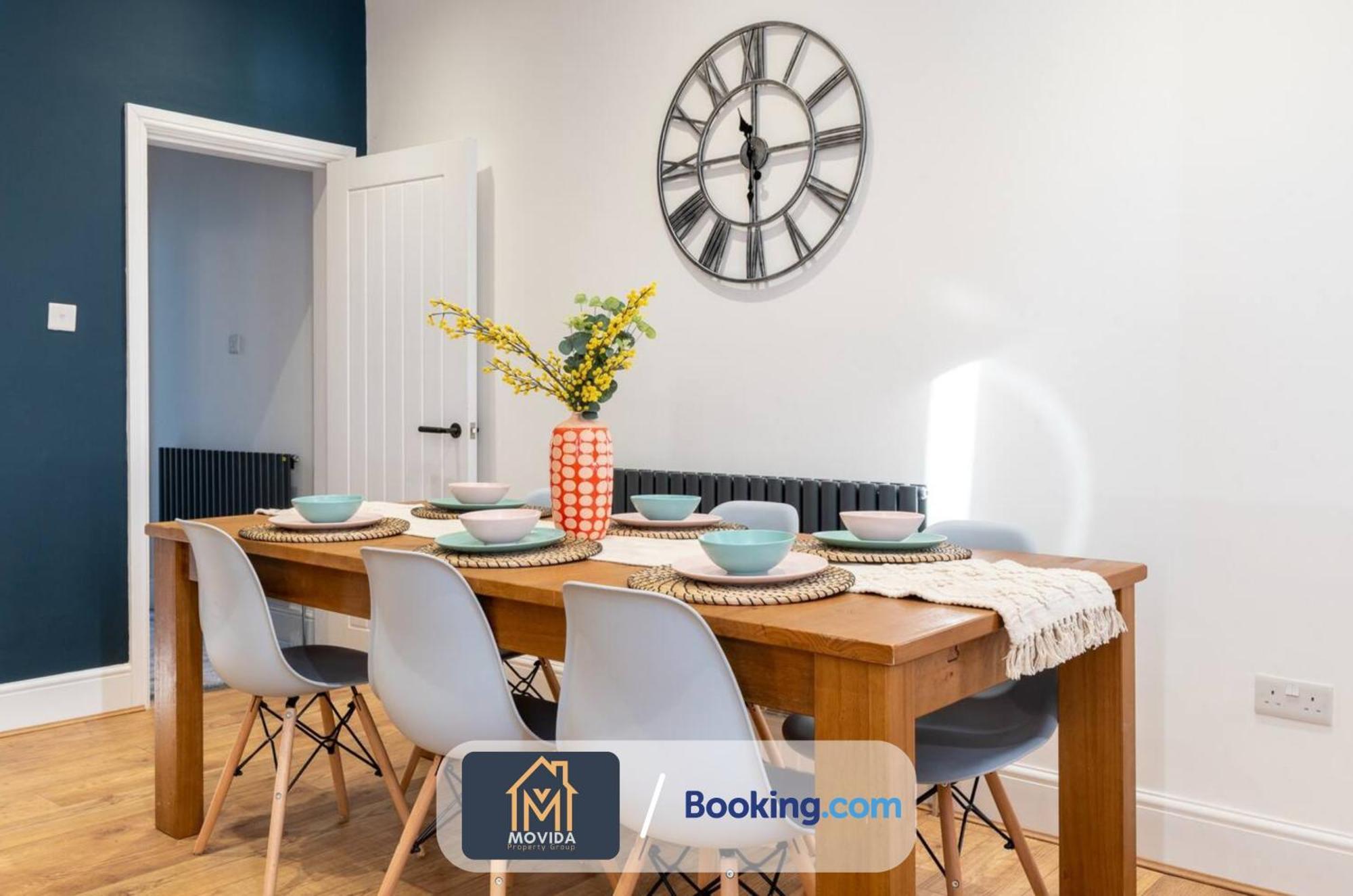 Central Elegant Three Bed Duplex By Movida Property Group Short Lets & Serviced Accommodation Harrogate Exterior foto